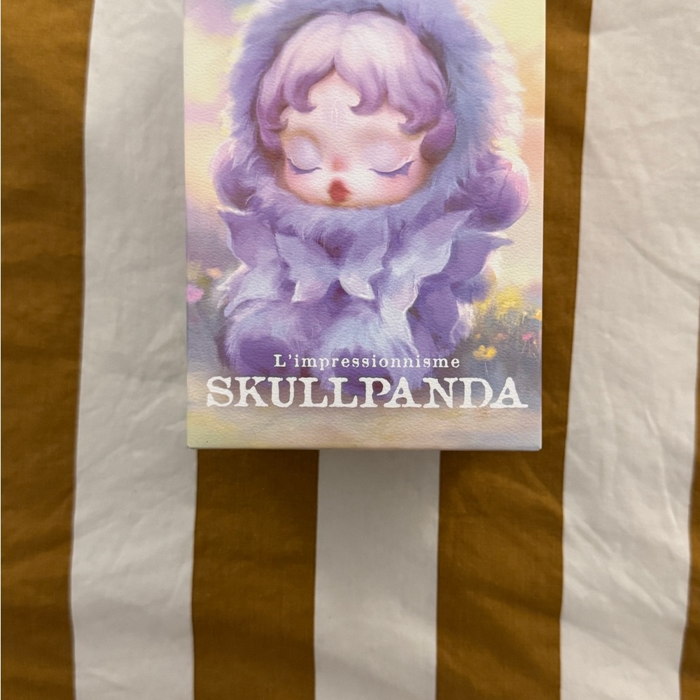 Skullpanda L'impressionnisme Stuffed Animal - Purple